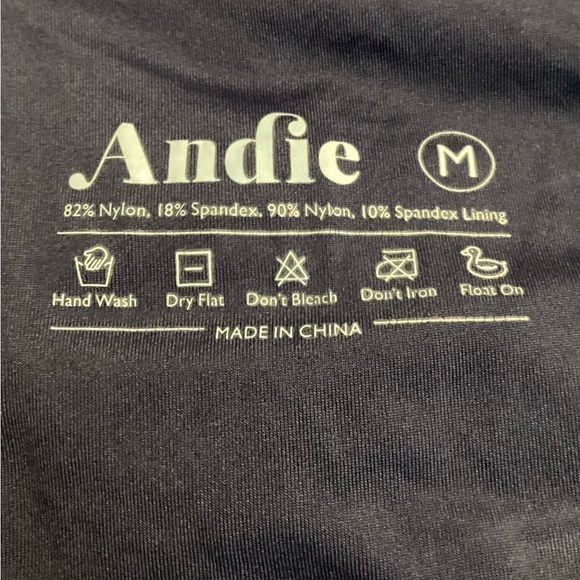 💥PRICE DROP💥 Andie biza Flat Navy One Piece Swimsuit - Picture 7 of 7